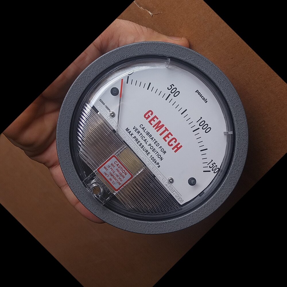 GEMTECH Differential Pressure Gauge Supplier From PANIPAT Haryana