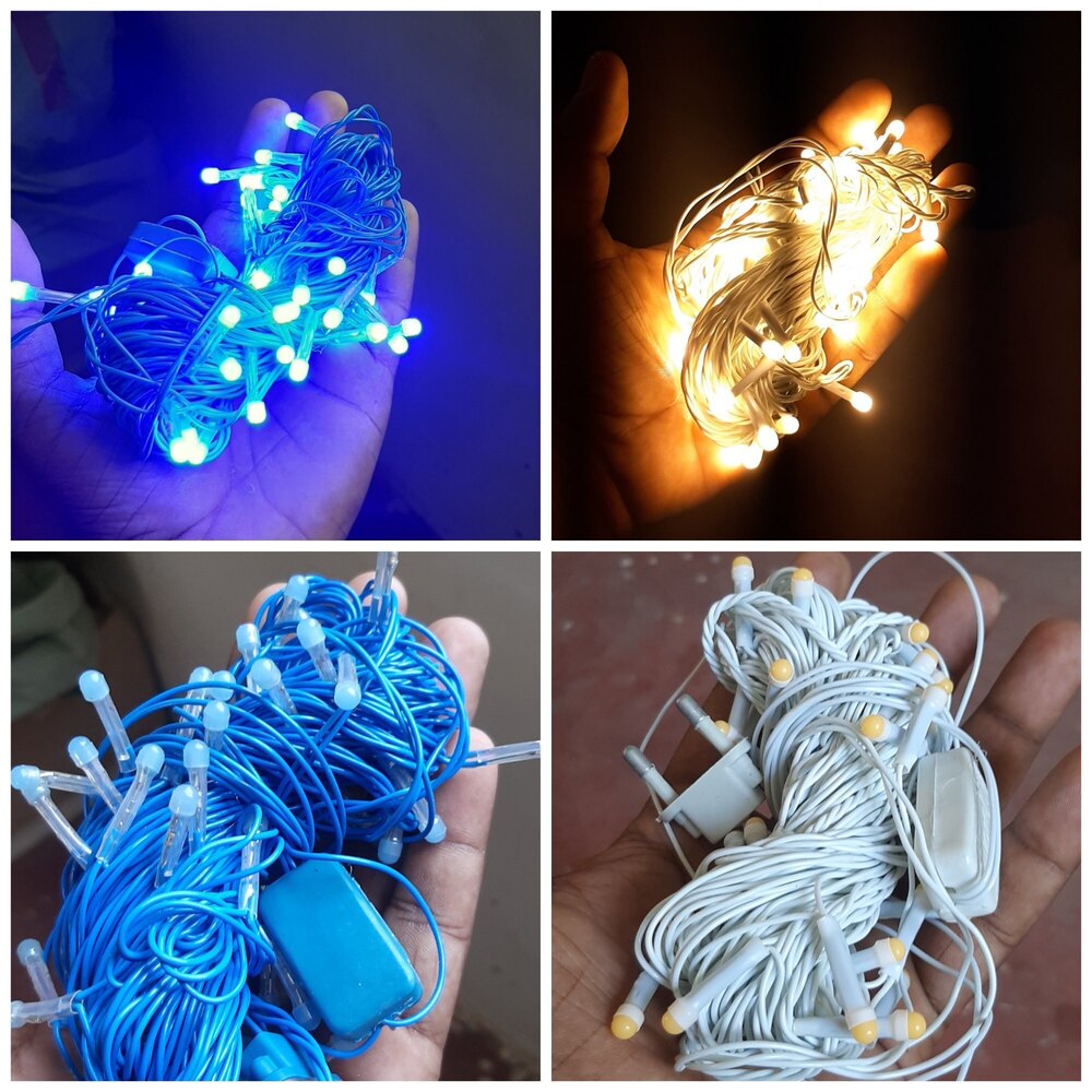 Pixel Led String Light - Plastic, 10.5 Meter, Belt Shape | Working Temperature Per Industry Norms, Electric Power Factor