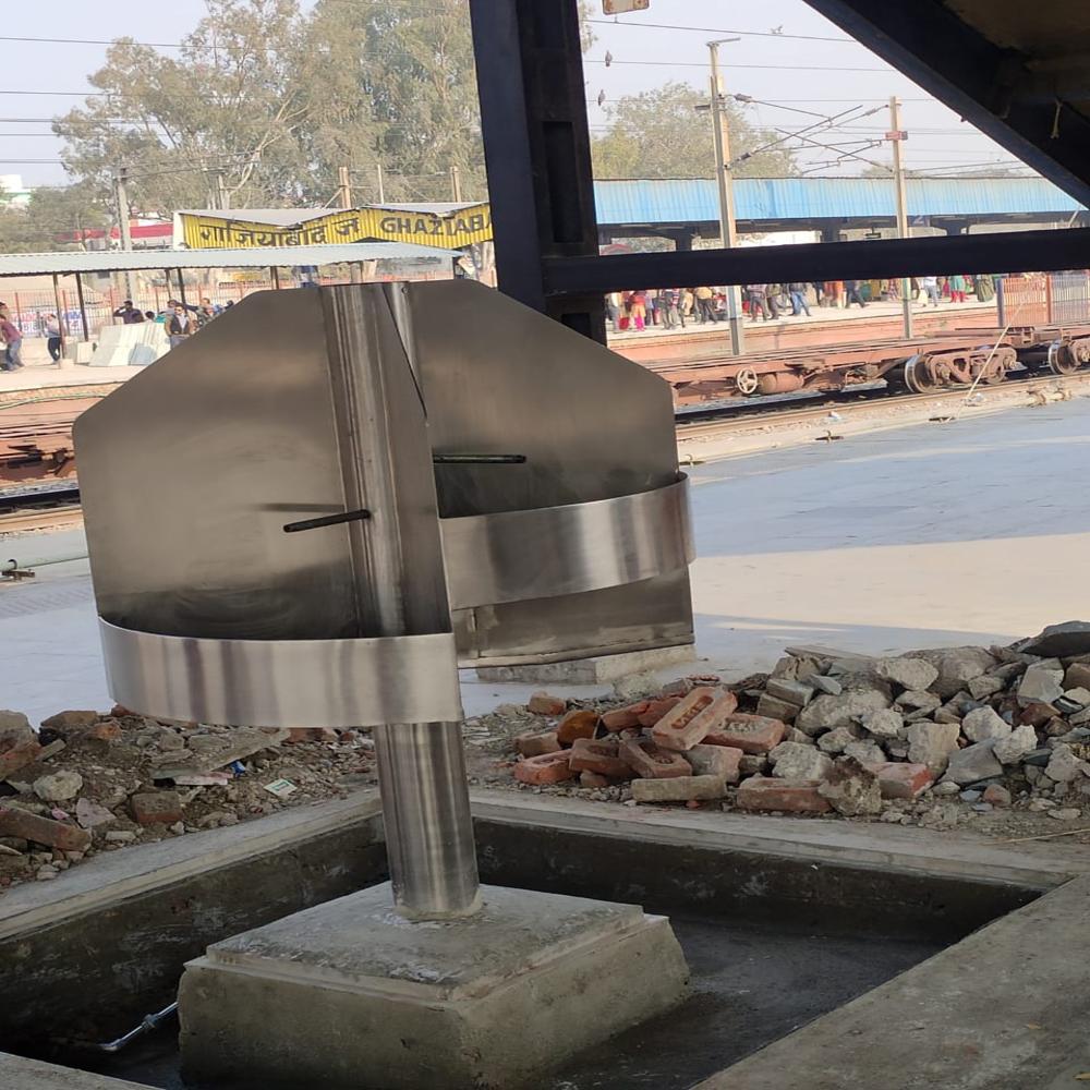 Railway Drinking Water Booth Steel