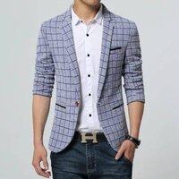 Mens Checks Blazer