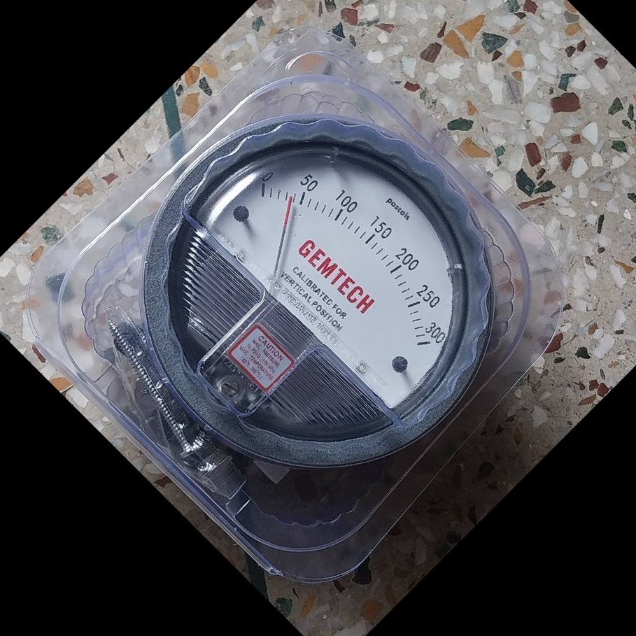 GEMTECH_INSTRUMENTS SERIES G2000 DIFFERENTIAL PRESSURE GAUGE PASCALS
