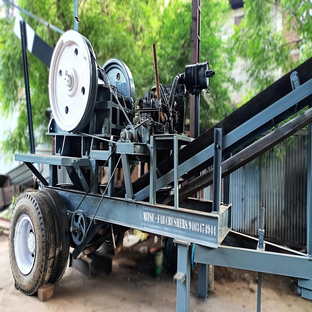 Mobile stone crusher 24/12