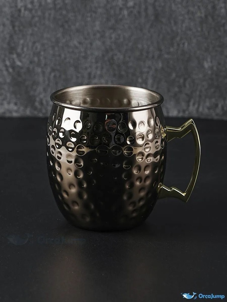 stainless steel mug