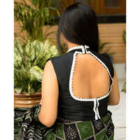 Rebella Silk Halterneck Blouse