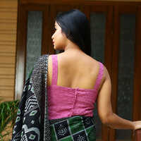 Lavender Hakoba Sleeveless Blouse