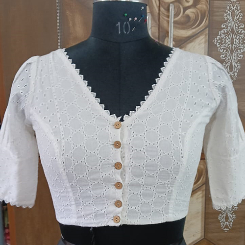 White Hakoba Blouse
