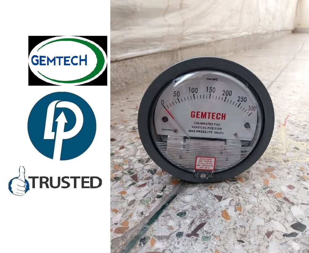GEMTECH OMEGA DIFFERENTIAL PRESSURE GAUGE FOR TTC INDUSTRIAL AREA NAVI MUMBAI MAHARASHTRA