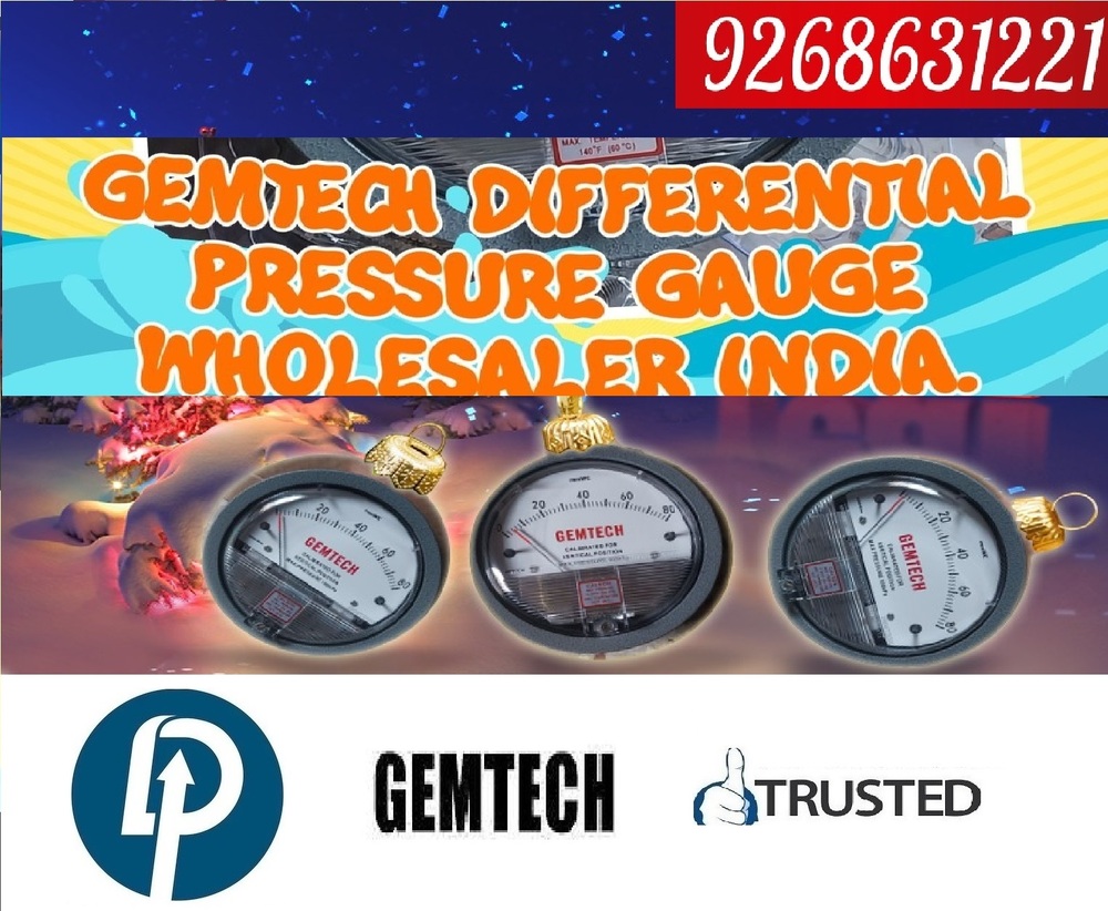 GEMTECH OMEGA- DIFFERENTIAL PRESSURE GAUGE Series G2000