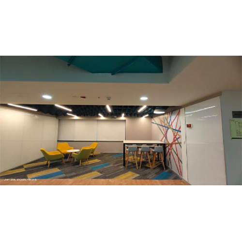 Interior Work - Customized Color Options | Fire-resistant & Sound-insulated Features, Project Management & Efficient Installation