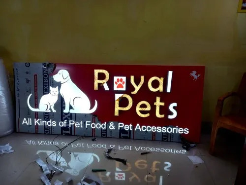 3D Acrylic LED Sign Board