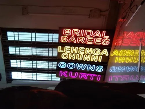 Acrylic Led Neon Sign Board - Application: Promotional