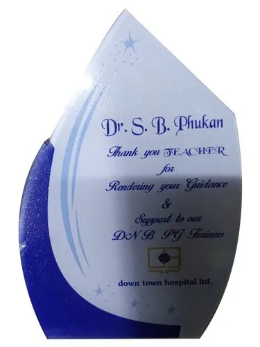 Acrylic Trophy - Color: All Colors