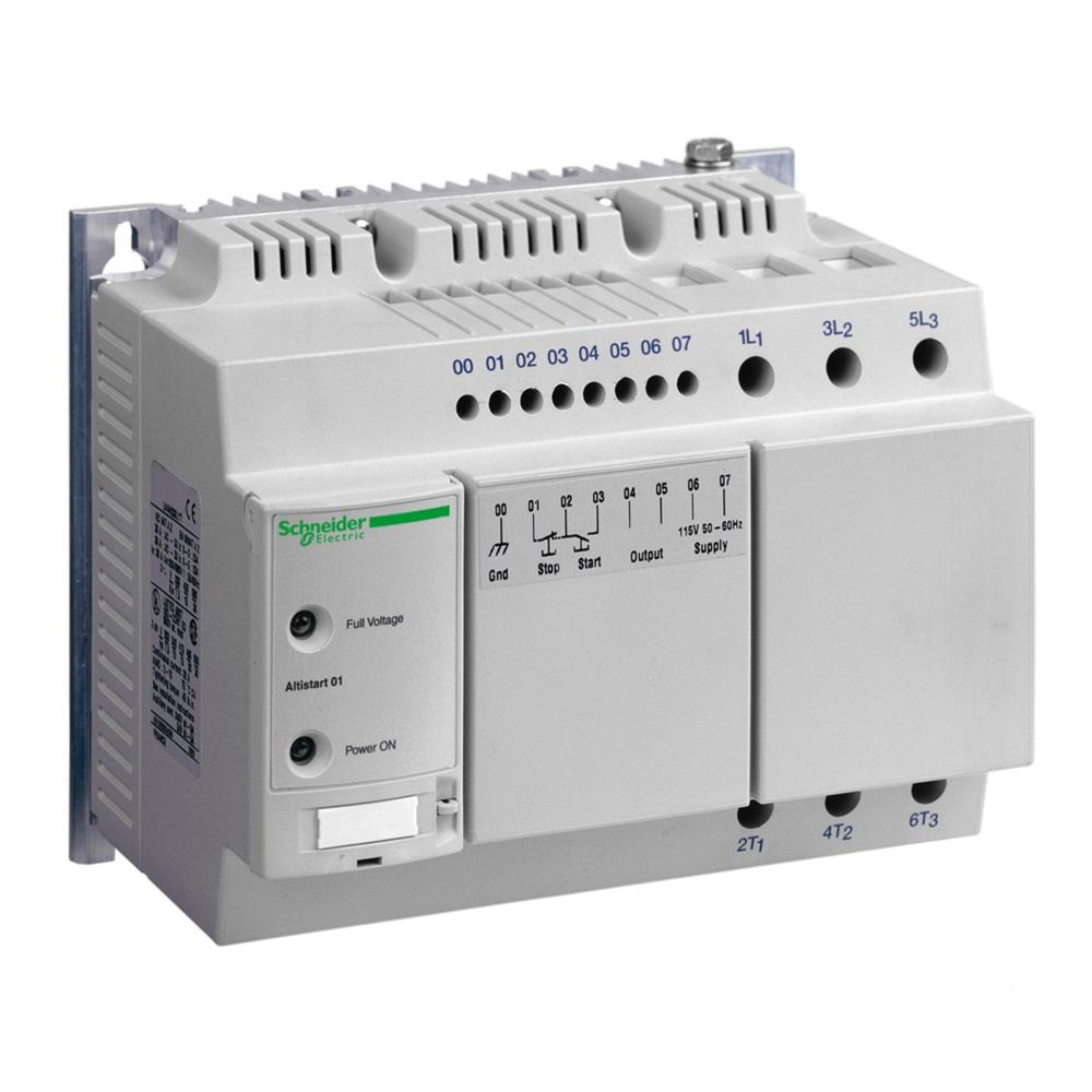 Ats01N244Ly-Soft Starter For Asynchronous Motor, Altistart 01, Ats01, 44A, 230 To 690V, 11 To 37Kw - Application: Power Supply