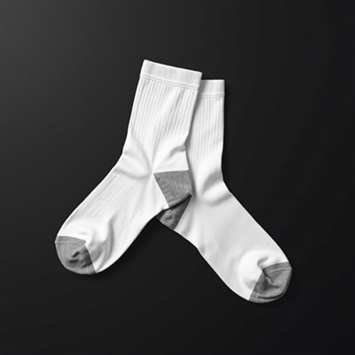 White Cotton Socks - Feature: Washable