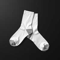 White Cotton Socks