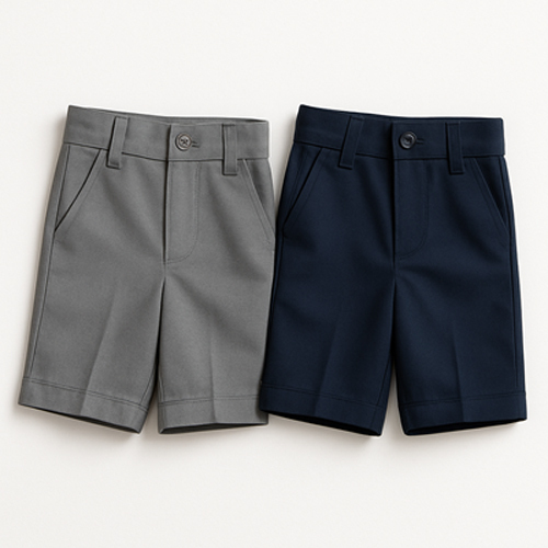 Uniform Grey And Navy Blue Half Pants - Design: Modern