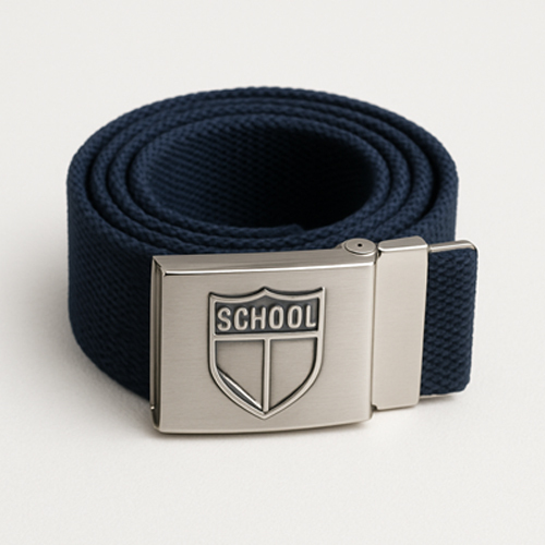 Customized School Belts - Color: Blue