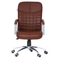 High Back Leather Executive Chair With Armrest - Application: For Office