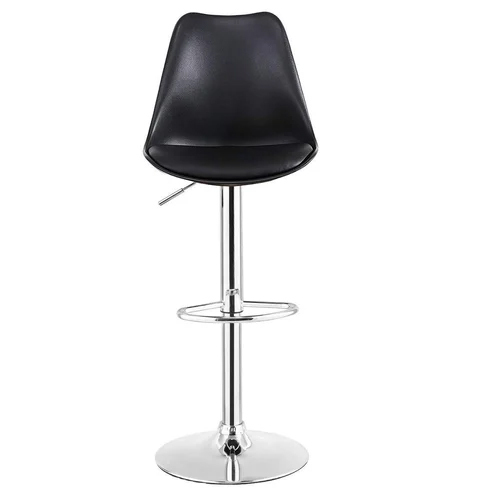 Black Da Urban Valure Height Adjustable Bar Stool