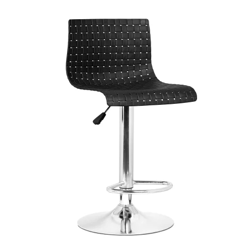 Black Da Urban Presho Plastic Bar Stool