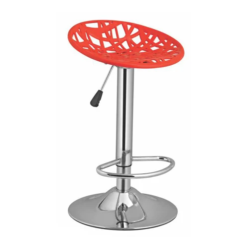 DU-385 Red Da Urban SpiderWeb Bar Stool