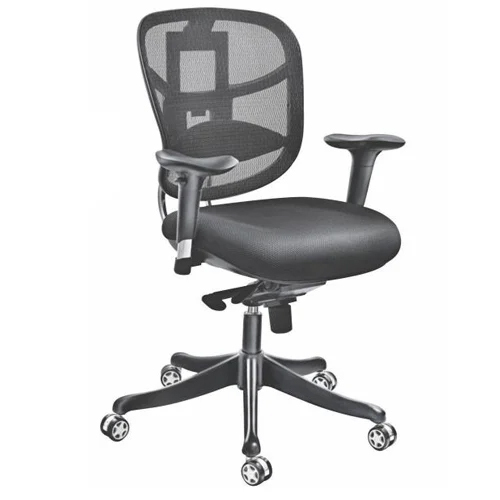 Du-202 Medium Back Mesh Chair - Application: For Office