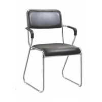 Du-282 Da Urban Office Visitor Chair - Color: Black