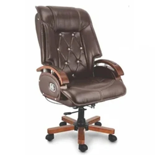 DU-104 Brown Leather CEO Chair