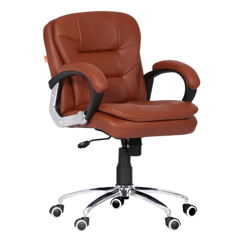 Brown Da Urban Kenzo Mid-Back Office Revoling Chair