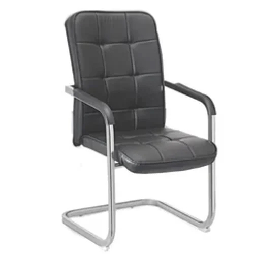 DU-252 High Back Workstation Black Leather Chair