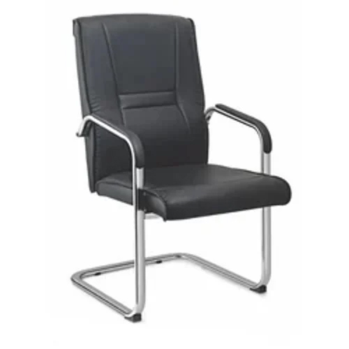 DU-253 Medium Back Workstation Black Leather Chair