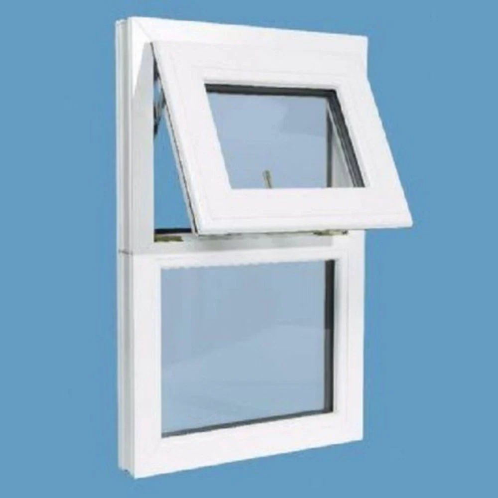 Top Hung Upvc Window - Color: Grey