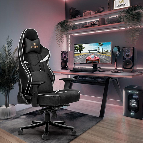 Da Urban Mustang High Back Gaming Chair - Color: Black