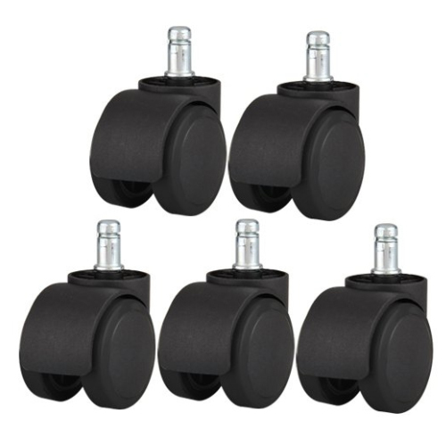 Da Urban Black Color Nylon Wheels Pack Of 5