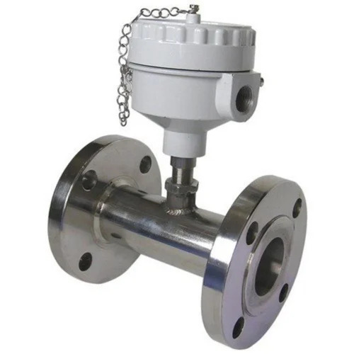 50mm Turbine Flow Meter - Color: Silver