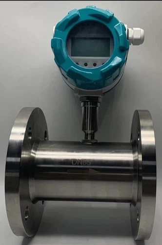 80Mm Turbine Flow Meter - Color: Silver