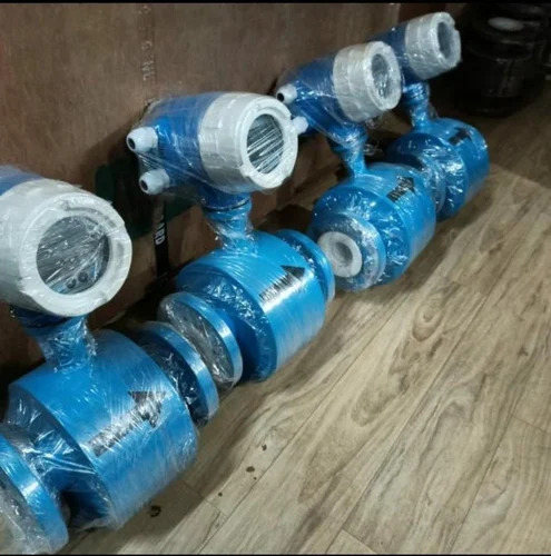 80Mm Electromagnetic Flow Meter - Color: Blue