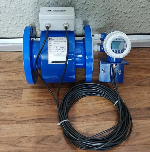 80mm Electromagnetic Flow Meter - Color: Blue