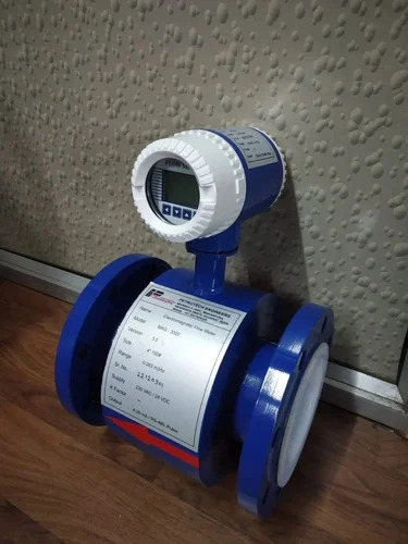 80mm Electromagnetic Flow Meter - Color: Blue