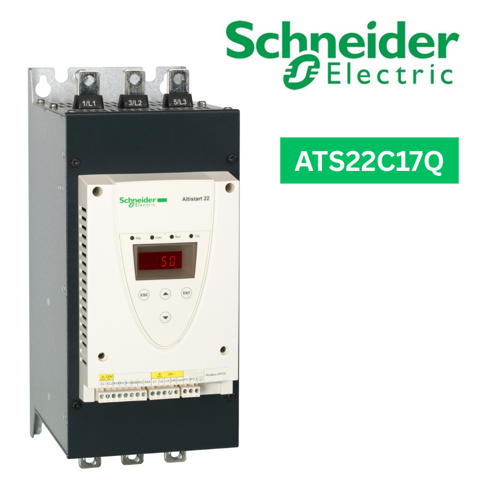 Ats22c17q-soft Starter For Asynchronous Motor, Altistart 22, Control 230v, 230 To 440v, 45 To 90kw - Application: Pumps And Fans