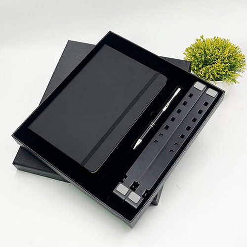 3 In 1 Laptop Stand Pen Diary Set - Color: Various Available