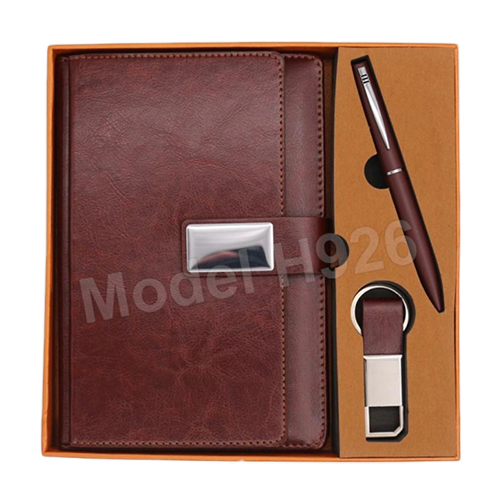 H926 3 In 1 Leather Gift Set - Color: Various Available