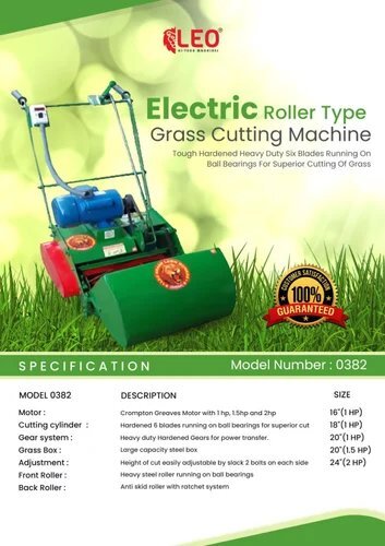 Grass Cutting Electric Machine