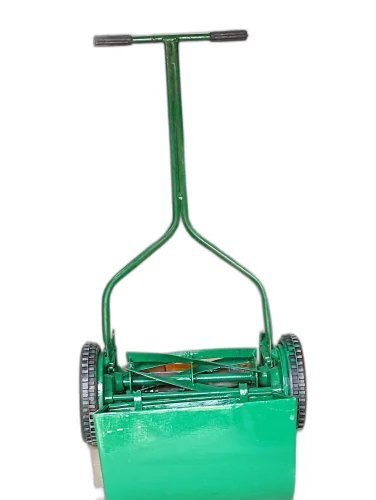 Green Manual Wheel Push Mower - Cultivator Type: Lawn Edgers