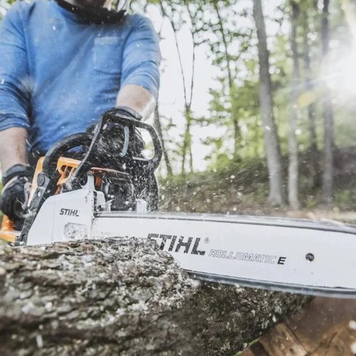 Stihl Chain Saw Machine - Color: Orange