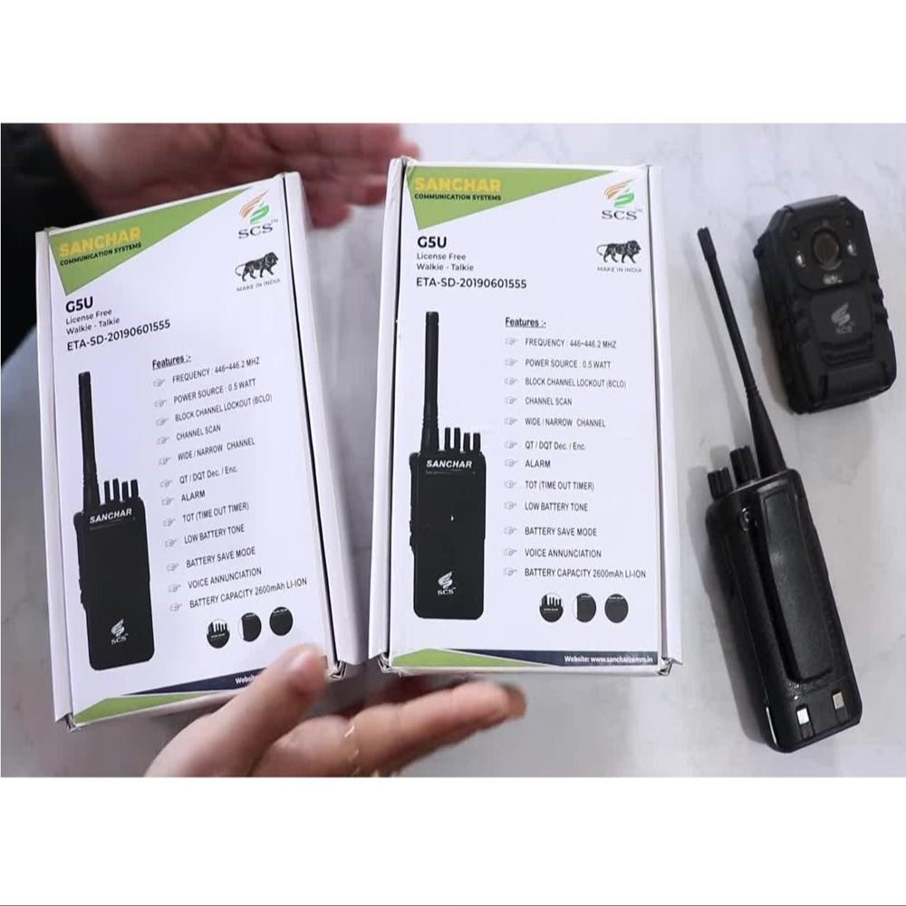 Sanchar G5u WalkieTalkie