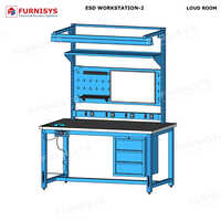 सेमीकंडक्टर माइक्रोचिप अनुसंधान और विकास के लिए ESD कार्यस्थल, Scitec श्रृंखला