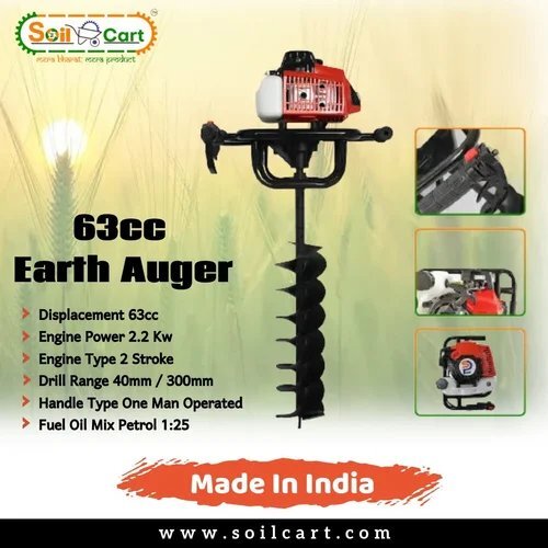 Earth Auger Machine - Automatic Grade: Semi-automatic