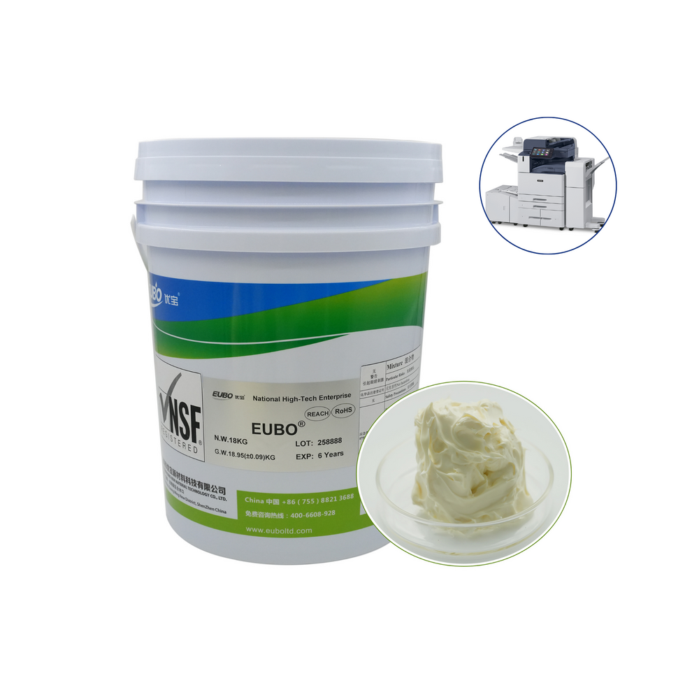 EUBO High-Temperature Fluorinated Grease for Office Printers Wear-Resistant Low Volatility Plastic Compatible Grease