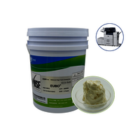 Eubo High-temperature Fluorinated Grease For Office Printers - 15kg Odorless Yellow Grease | Long-lasting Lubrication, Wear-resistant, Plastic Compatible